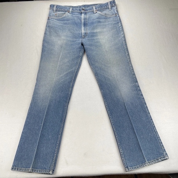 Levis Orange Tab 517 Bootcut MADE IN USA (40x32) Rare No Label Vintage Classic - Picture 4 of 13